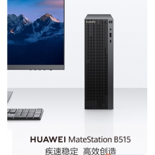 MateStation B515系列臺(tái)式機(jī)R5-4600G/8G/256G SSD/有線鍵盤/鼠標(biāo)
